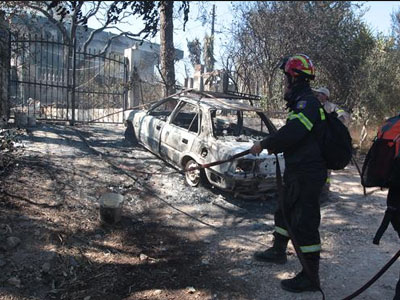 Κάηκε το σπίτι του δημοσιογράφου Παντελή Πατέλου